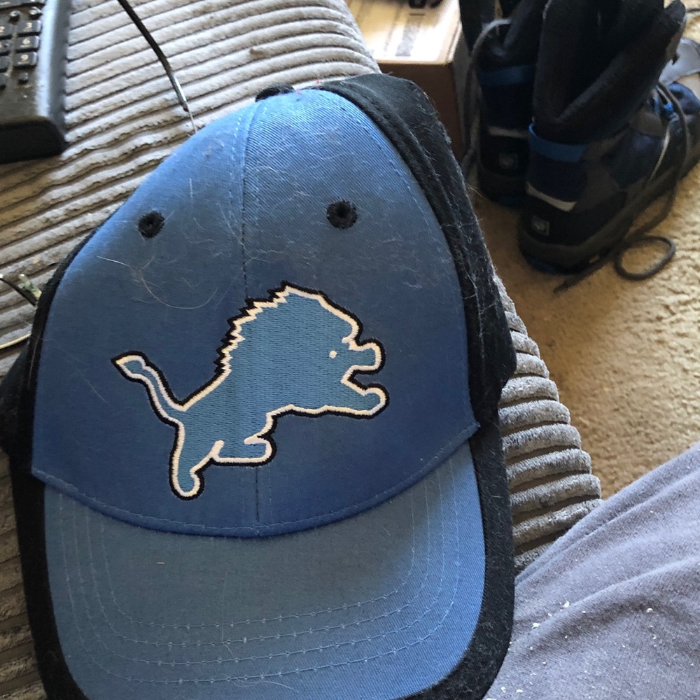 Blue and Black Kids Cap